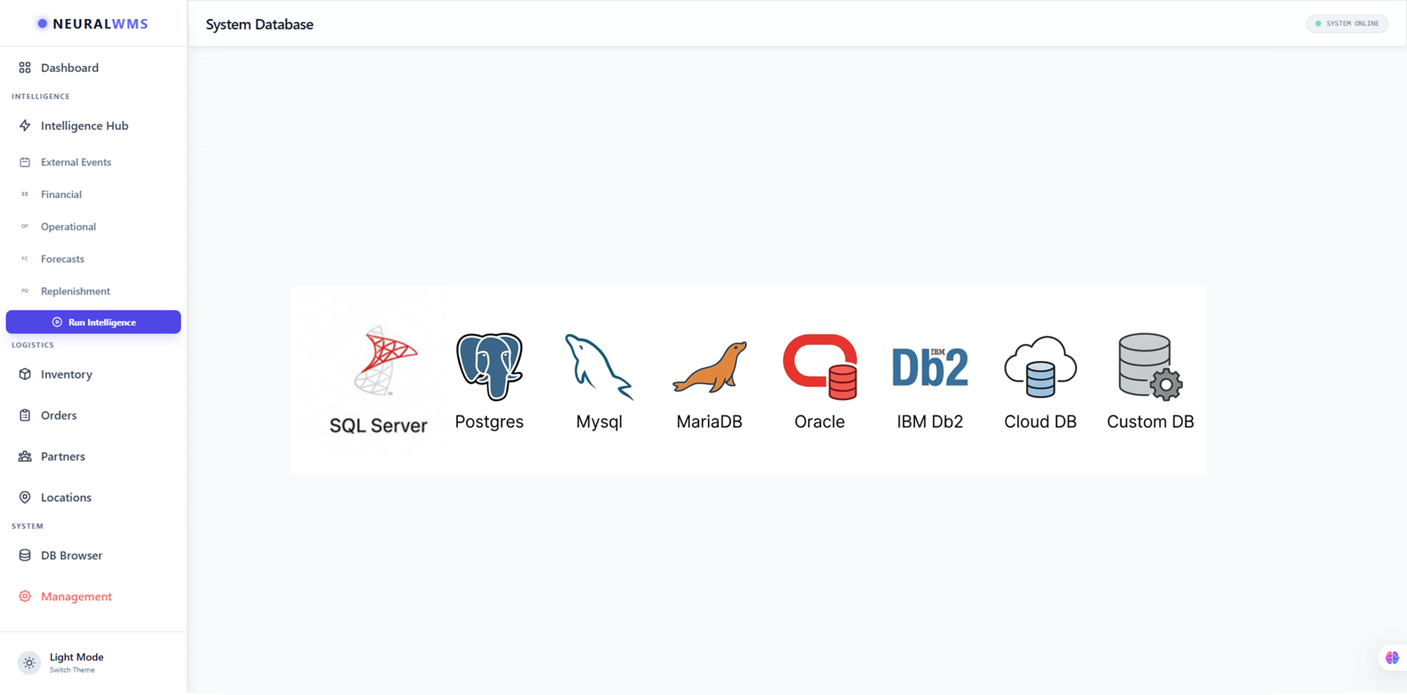 Database Integration as an Intelligence Layer